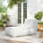 Ramona Outdoor Bean Bag Lounge Chair, Light Gray-1013572881