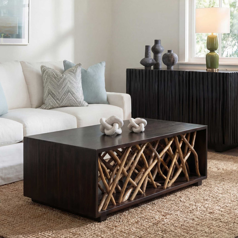  Table basse Teak Maze