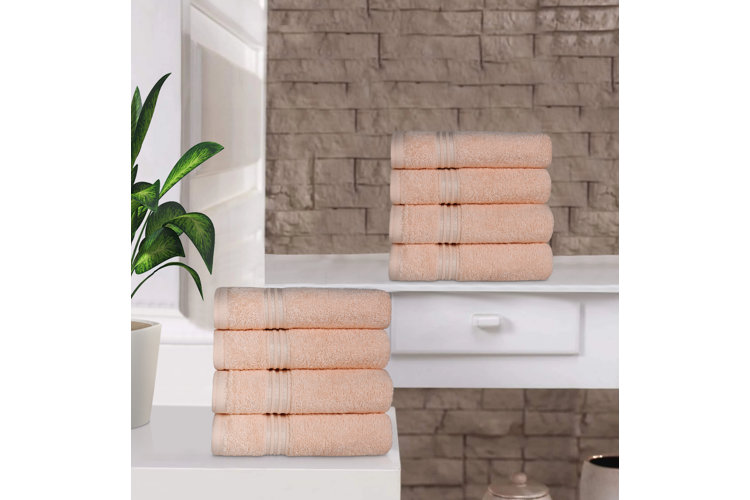 Altom 8 Piece 100% Cotton Hand Towel Set