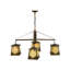 Rustic Lodge 4 - Light Chandelier