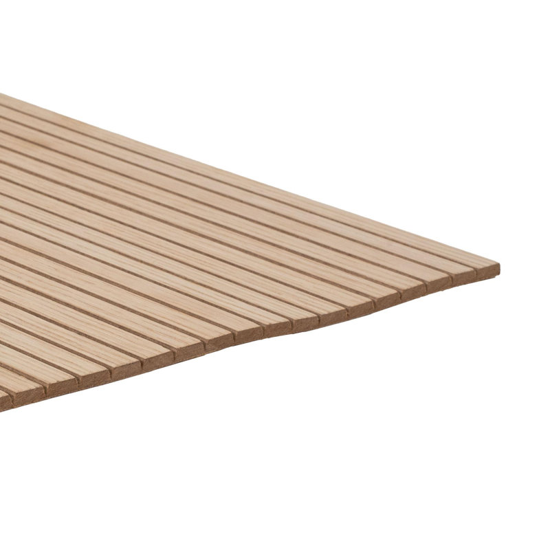 Panneaux muraux décoratifs Tambour Flex, White Oak