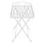 Rectangular Metal Folding Outdoor Side Table , 67cm cm W 55cm cm D-1280798218