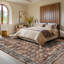 Tapis oriental lavable à la machine Tapis antidérapant au design rétro Tapis durable-1381263496