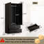 Garde-robe 2 portes avec 2 tiroirs-1674942893