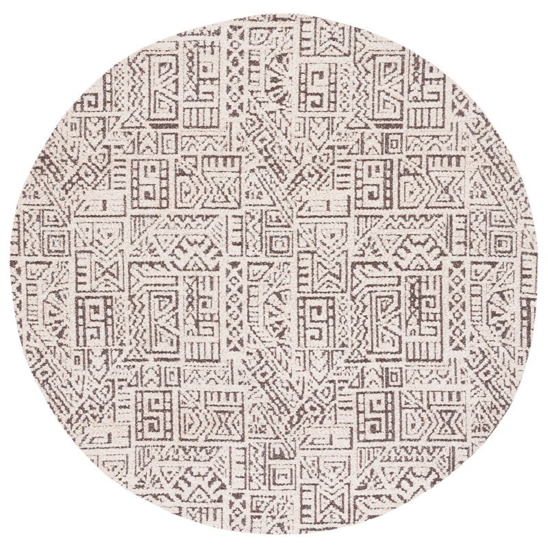 Tapis tissé à la main Classic Classic, Rond 6 pi