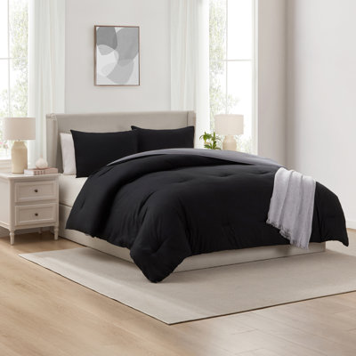 Ensemble d'édredon réversible 3 pièces Ultra Soft
