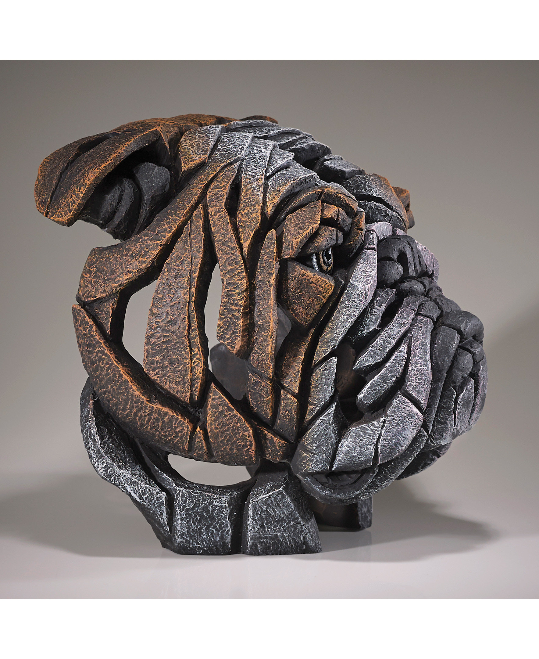 Enesco Edge Skulptur Pferdekopf – Tierbüste, 57 Cm Hoch, Aus Steinharz, Handbemalt