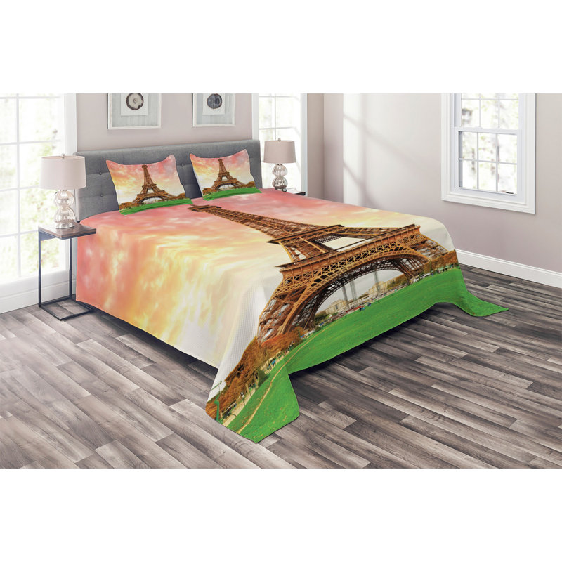 Eiffel Tower Eclectic Coverlet