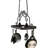 Elana Metal Handcrafted Rectangle Hanging Pot Rack
