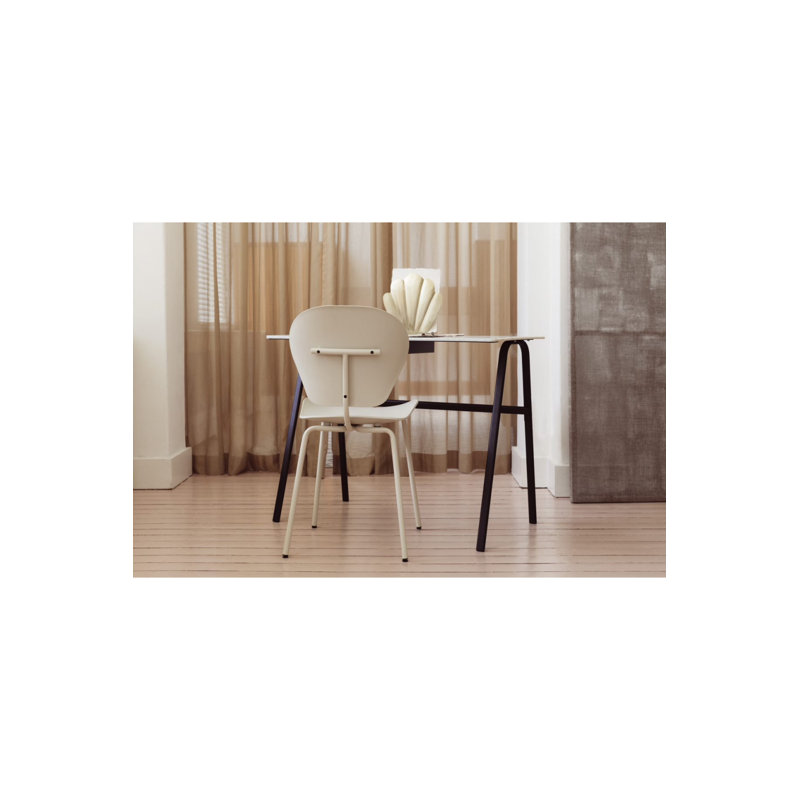 Weakley Outdoor Dining Side Chair, Brown