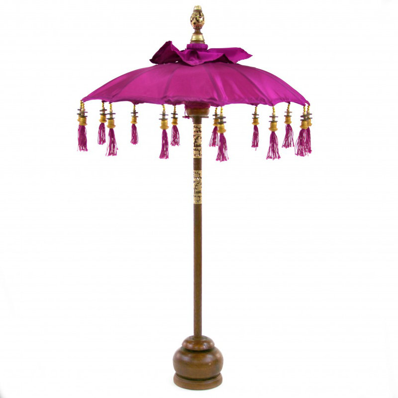 Sculpture de porte-parapluies Arnisha, Mauve prune