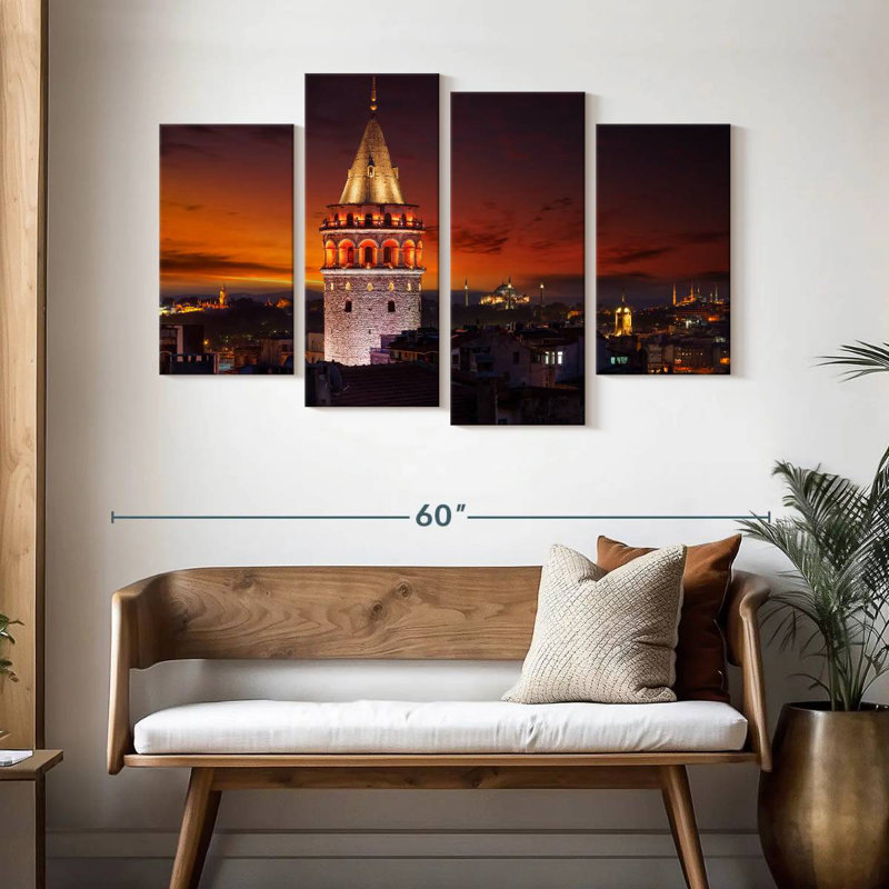 Nicci Galata Tower And Istanbul Nightscape