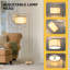 Lampe sur pied traditionnelle 60,6 po Calaver-817509404