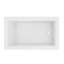Baignoire à drain universelle en acrylique 60 x 36 en acrylique Dreamline accessible Living Prism