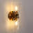 2-Lights- Dimmable Cylinder Candle Wall Light