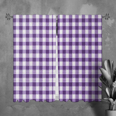 Paire de rideaux obscurcissant en polyester Tancho