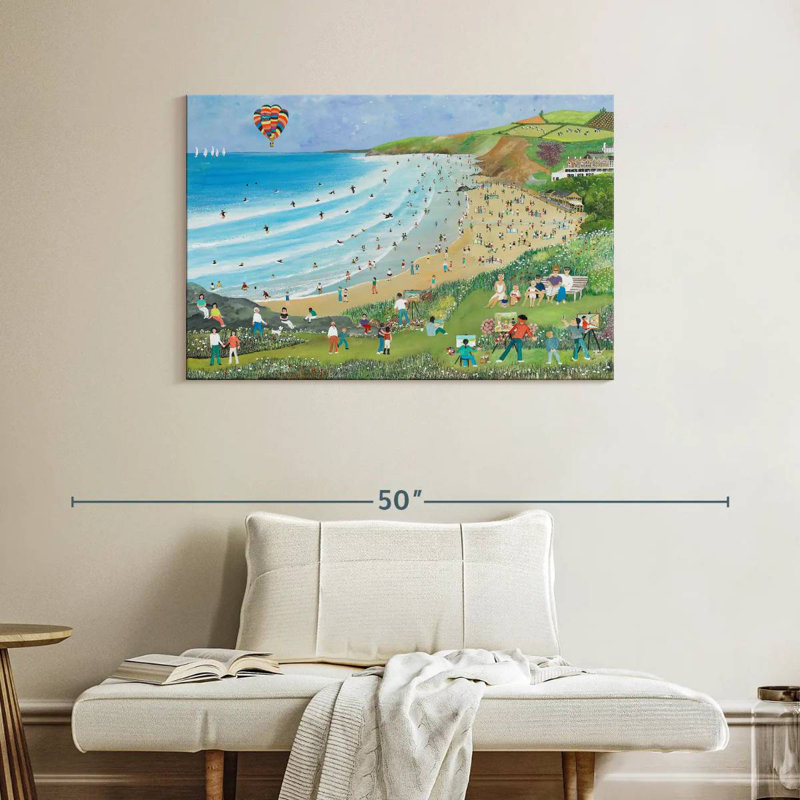 Gillard Watergate Bay Cornwall, H 26 po x l 39 po