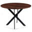 Table basse, table de salle à manger Mid-Century avec pieds croisés