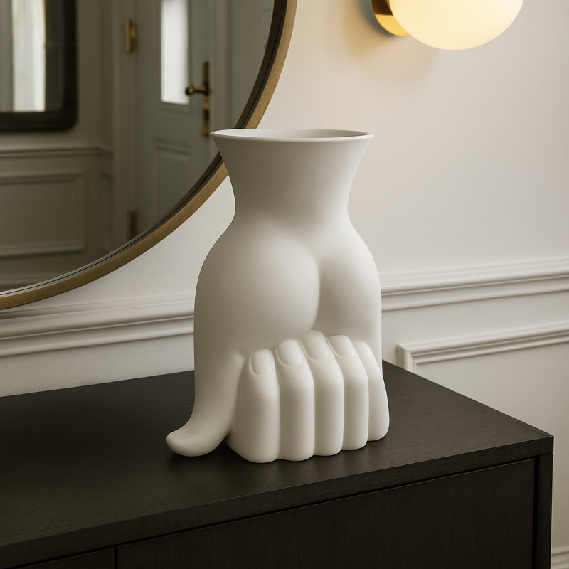 Dounia Handmade Ceramic / Porcelain Table Vase