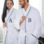 Peignoir mi-mollet unisexe avec poches 100% coton égyptien West Oak Lane-1711847604-1632223671