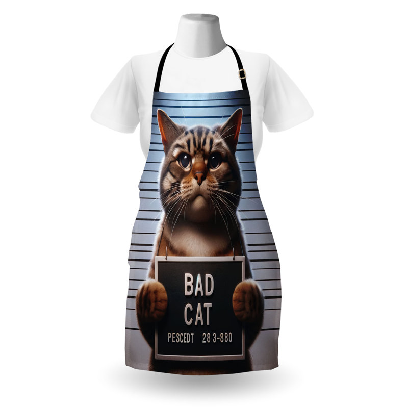 No Pattern Bib Apron