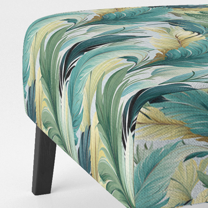 Fauteuil de chambre Palm Mirage Tropical, Palmier mirage motif tropical I