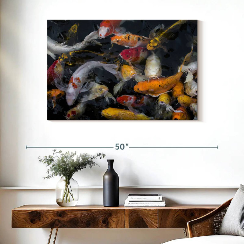 Abundant Koi Fish