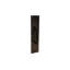 FHC PHPR15DU plaque de 15 po x 3-1 / 2 po avec poignée ronde de 6 po - Bronze foncé anodisé
