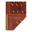 Handmade antique Turkmen Yomud rug 2'2'' X 4'