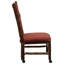 Fauteuil de direction Hickory Log - dossier et siège rembourrés - sur roulettes - tissu standard