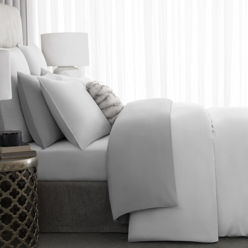 Avari Satin Flat Sheet, Beige
