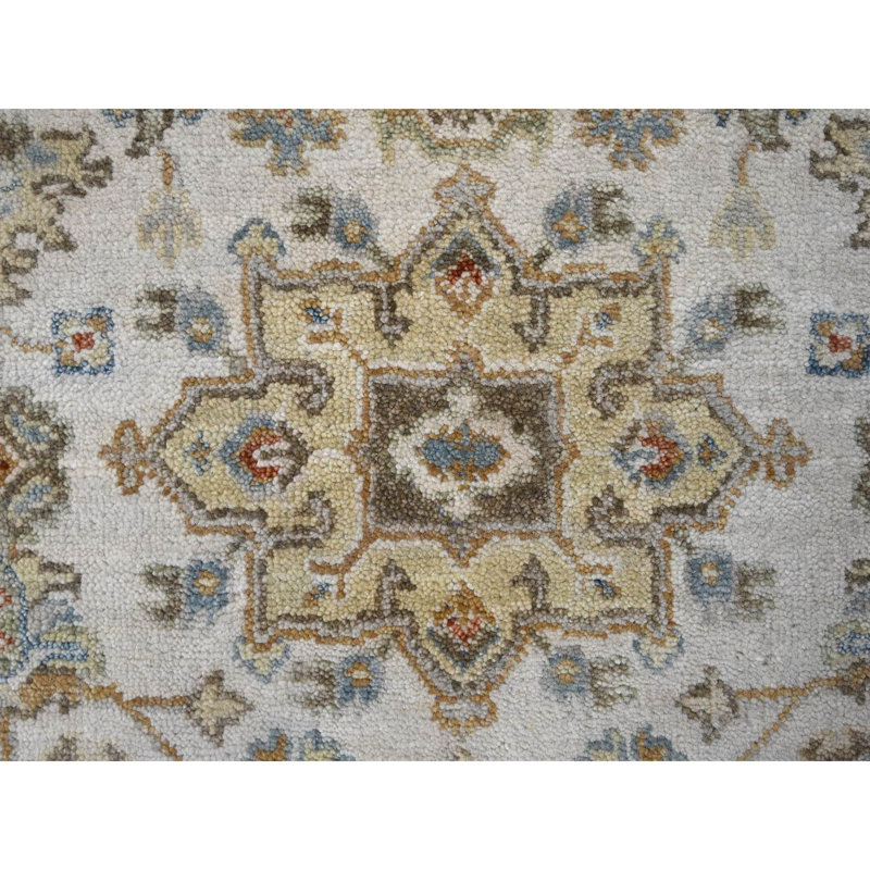 Rahn One-of-a-Kind 2'9" X 17'10" New Age Runner Wool Area Rug Ivory