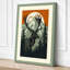 Deer Under Moonlight Rustic - Wrapped Canvas-1967187002-1967187014