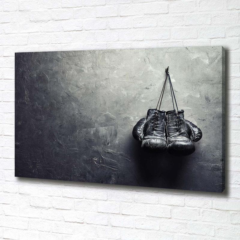 Boxing Gloves - Wrapped Canvas Print