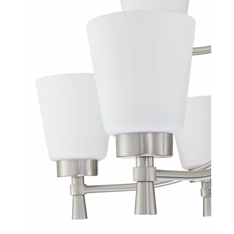 Janiyla 9 - Light Shaded Chandelier