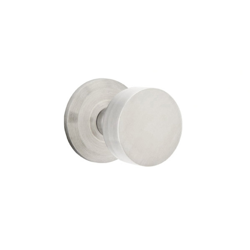 2.25'' Diameter Passage (Hall & Closet) Satin Stainless Steel Round Knob
