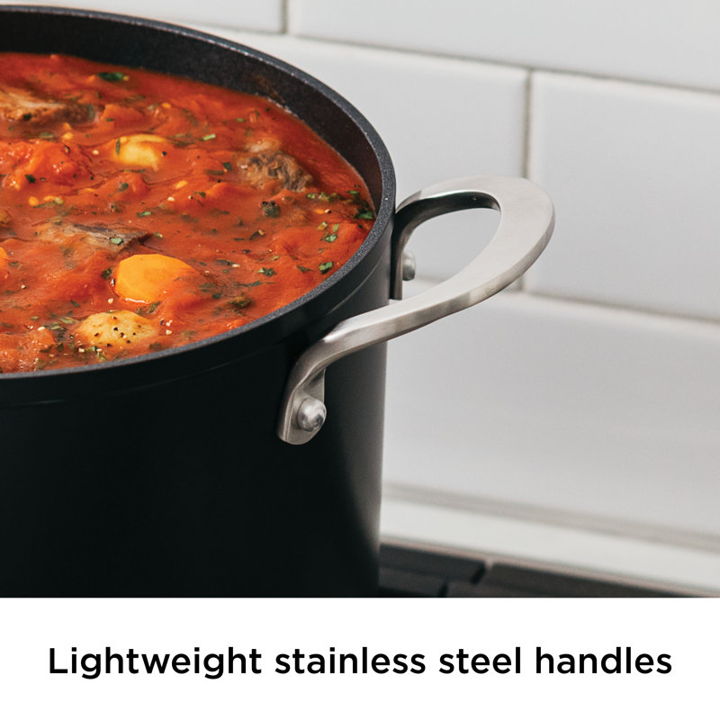 Ninja Foodi Neverstick 6 1/2-Quart Stock Pot With Glass Lid & Reviews ...