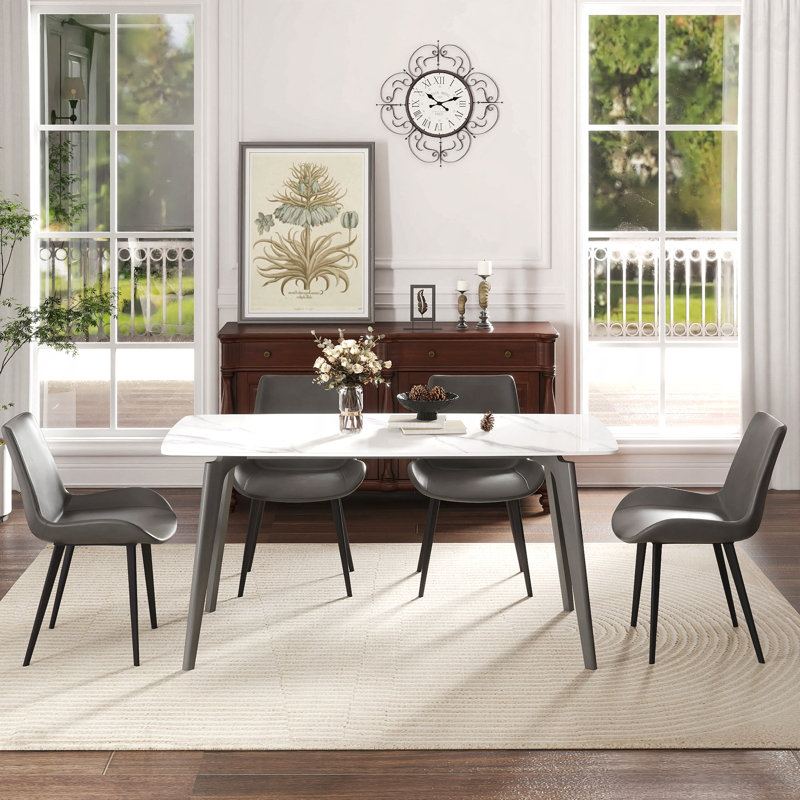 Table de salle à manger 62,99 po, Blanc