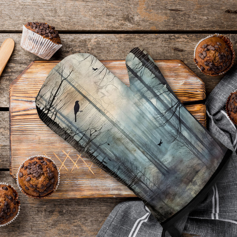 Rustic Tales Oven Mitt Cotton Twill