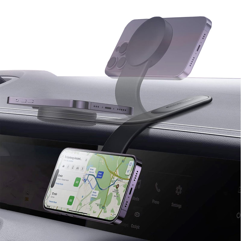 Support de téléphone magnétique pliable