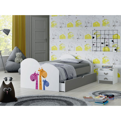 Shaddix European Toddler (80 X 160cm) Cabin Bed with Storage Included
