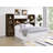 Chatmon 49-Inch Full Bookcase Headboard Dark Pine-1946700530