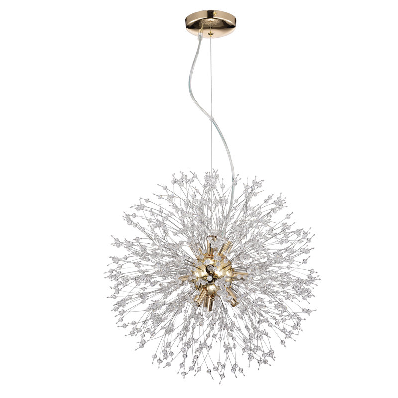 Gizela 9 - Light Dimmable Sphere Chandelier