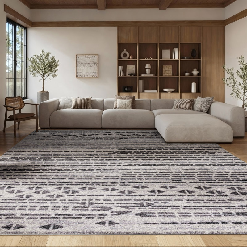 Tulum Performance Geometric Rug, Rectangle 8' x 10'