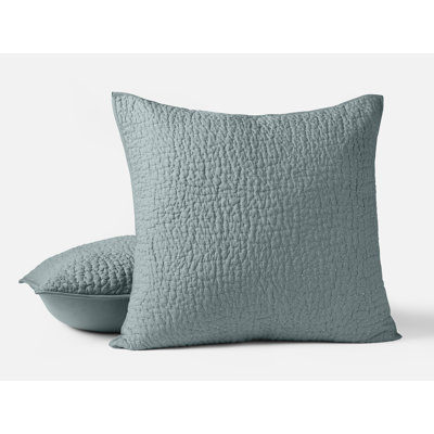 Pebbled Organic Cotton Shams
