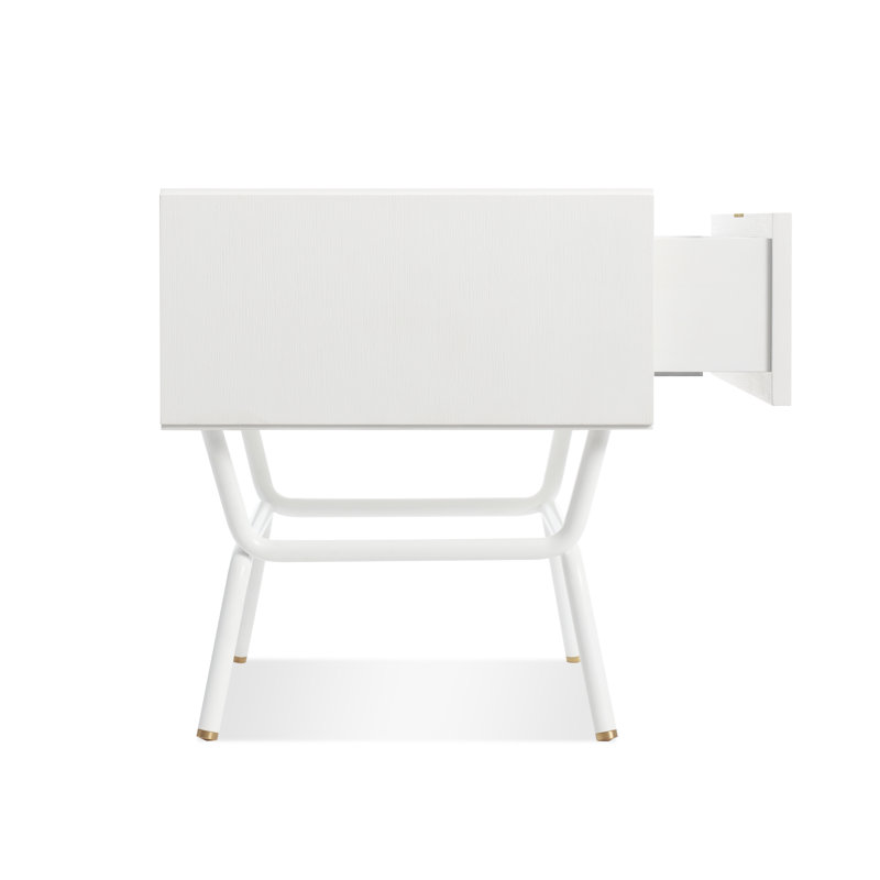 Dang 1 - Drawer Nightstand, White