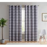 Rosalind Wheeler Maddy Plaid Tailored 58'' W Window Valance & Reviews ...