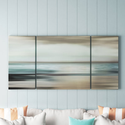 " Shimmering Sea " 3 - Pieces