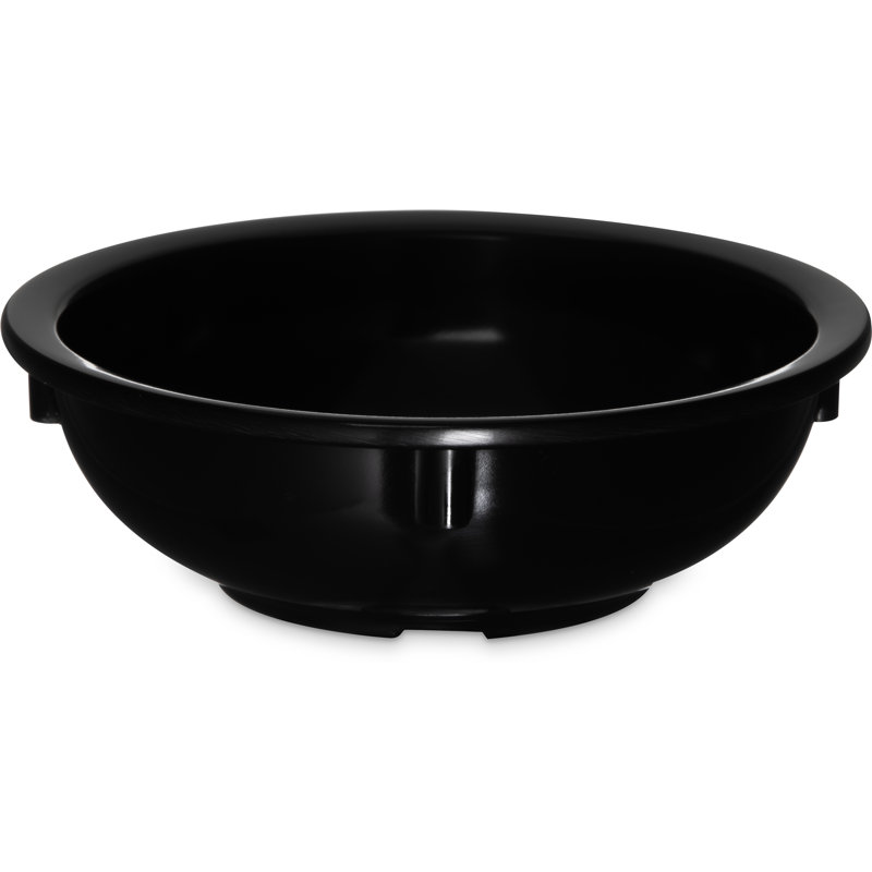 10 oz. Angeliza Bol en mélamine Nappie, Noir