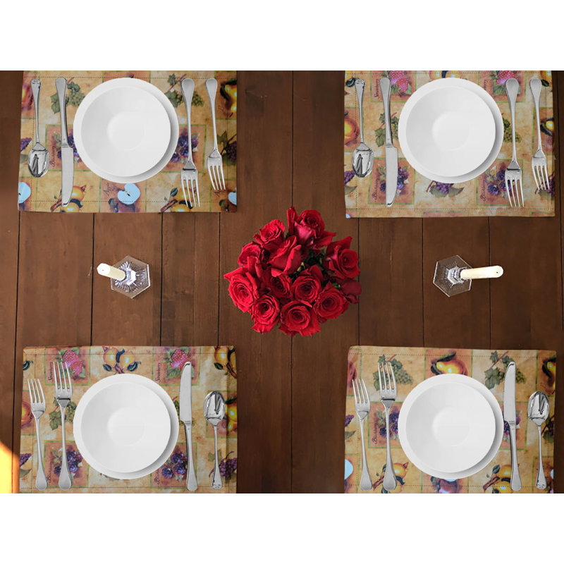 Kevern Fruits Dining Linen Set